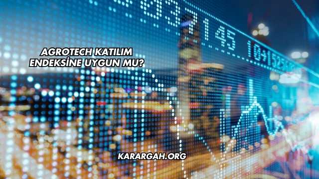 Agrotech Katılım Endeksine Uygun mu?