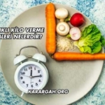 En Sağlıklı Kilo Verme Yöntemleri Nelerdir?