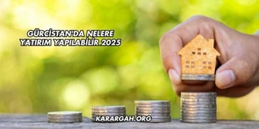 Gürcistan'da Nelere Yatırım Yapılabilir 2025