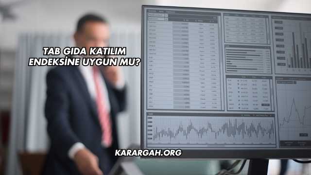 Tab Gıda Katılım Endeksine Uygun mu?